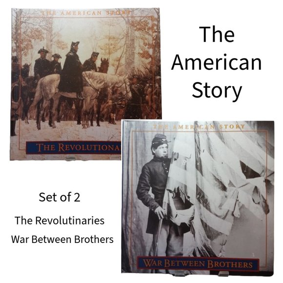 Set of 2 TIME LIFE Books The American Story Revolutionaires War Between Brothers - Picture 15 of 15